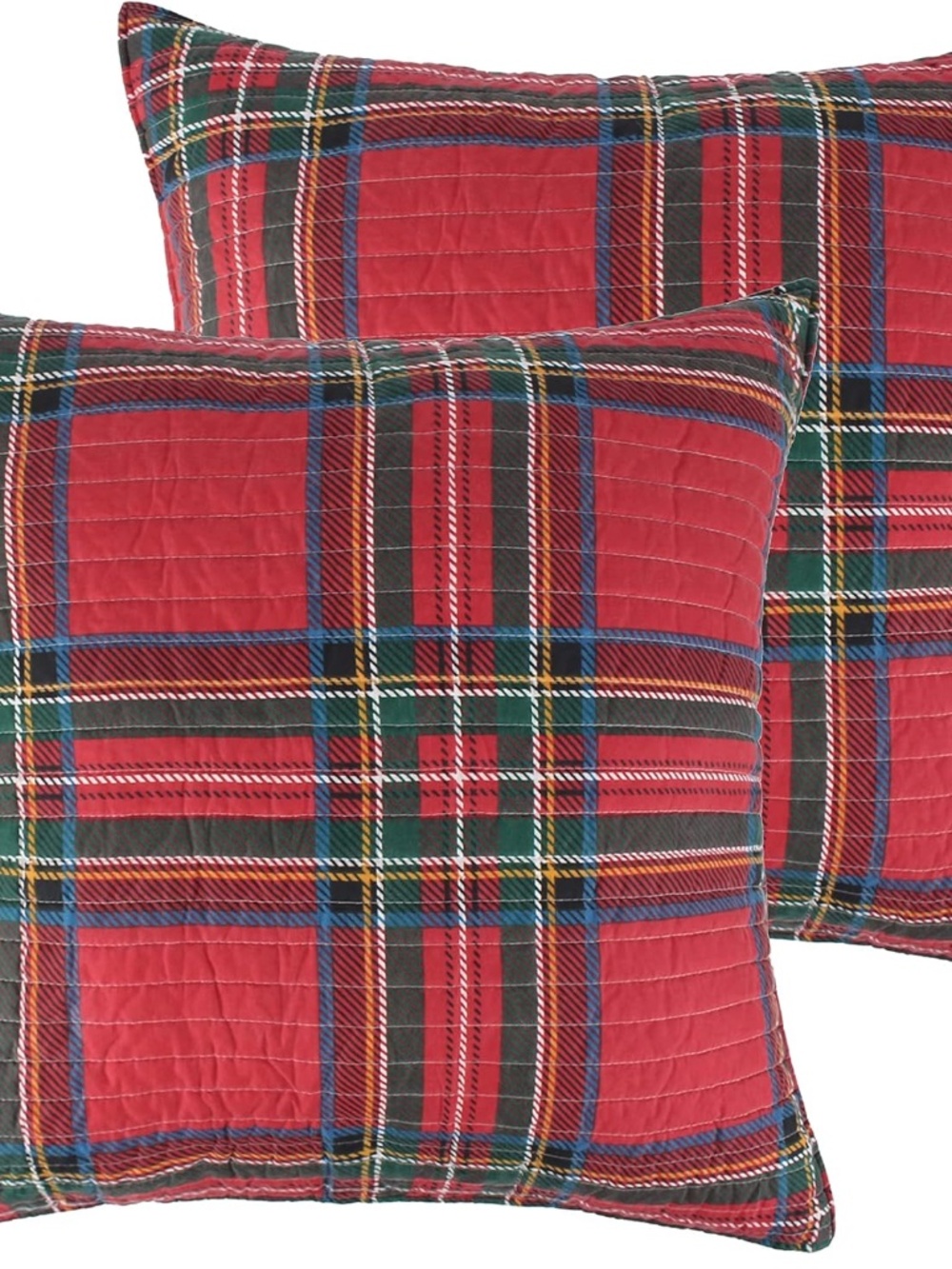 Spencer Holiday Euro Sham Set - Two Euro Shams - Levtex Home 190945142757